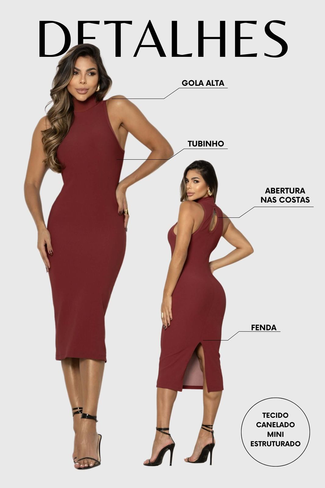 Vestido Gola Power - Imagem 3