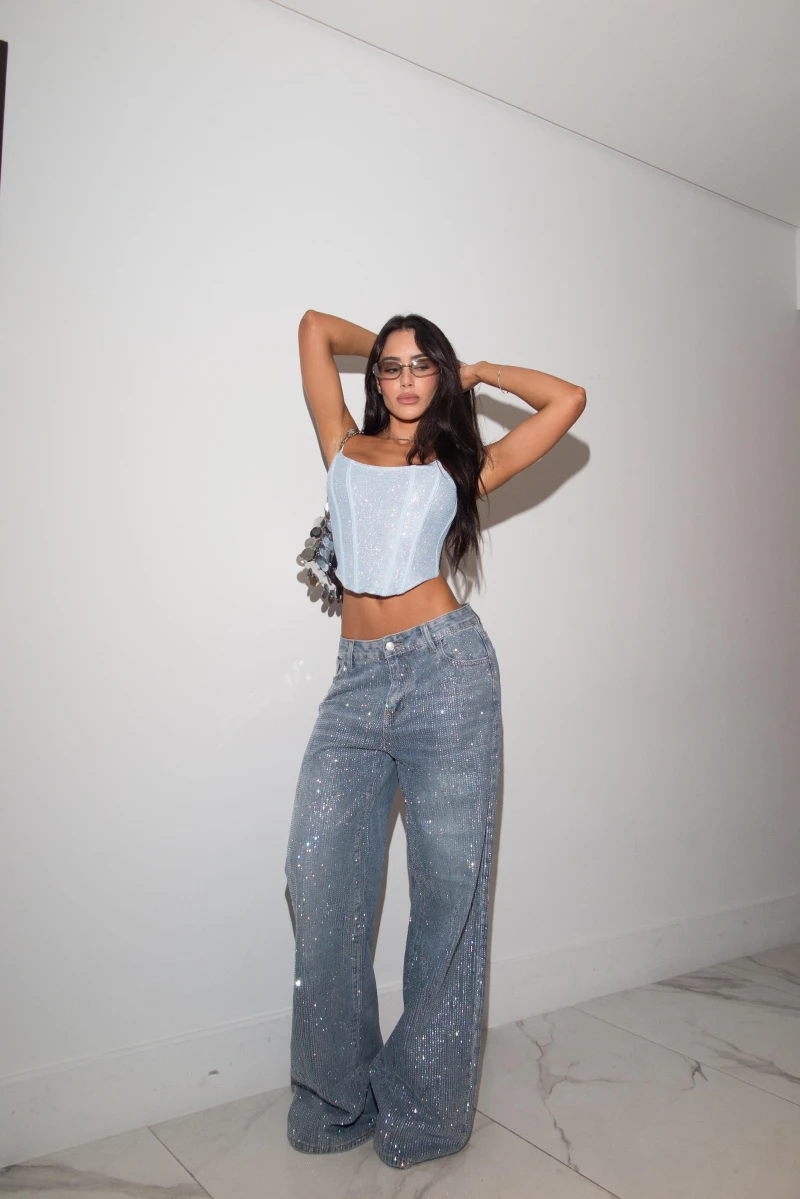 WIDE LEG STRASS - Imagem 11
